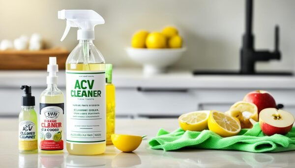 DIY cleaners with apple cider vinegar