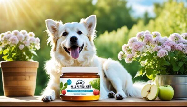 Diluted Apple Cider Vinegar for Dog Flea Repellent