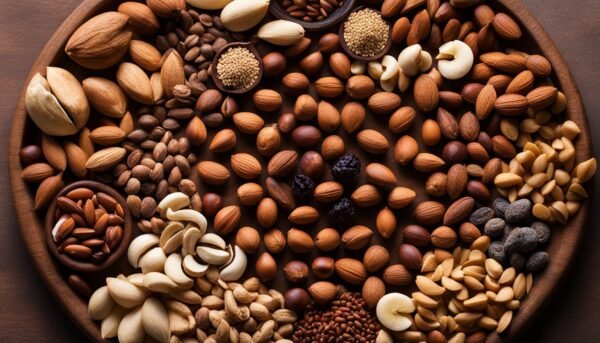 Nuts and seeds rich in minerals