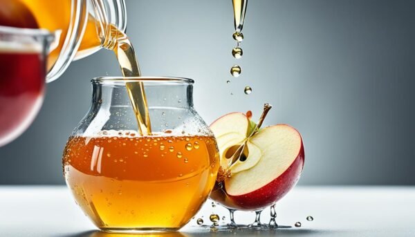 acetic acid in apple cider vinegar