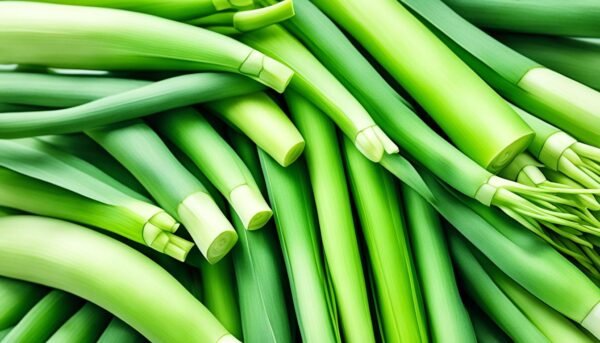 leeks supporting a healthy gut with inulin and polyphenols