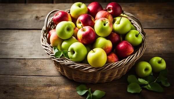 organic apples for apple cider vinegar