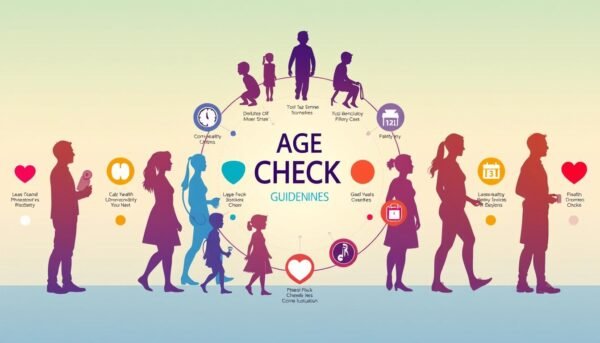 Age-specific health check guidelines