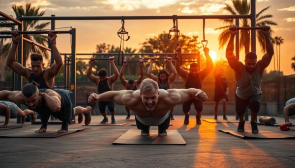 Calisthenics workout volume