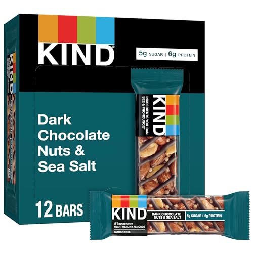 Indulge Guilt-Free: Unwrapping the Magic of KIND Bars with Dark Chocolate, Nuts, and Sea Salt!