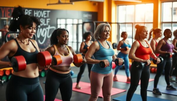 beginner weight lifting women over 40