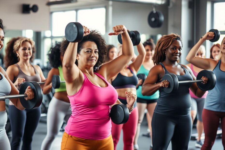 beginner weight lifting women over 40,