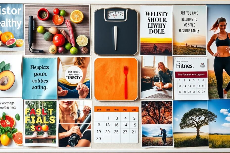 losing weight vision board,