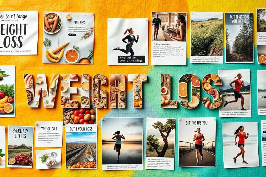 loss weight vision board,