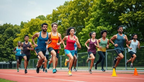 HIIT running workout