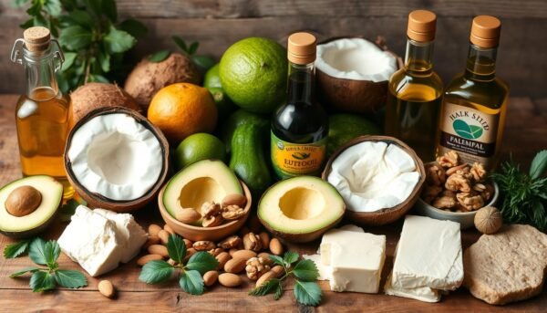 Healthy fats for ketogenic diet