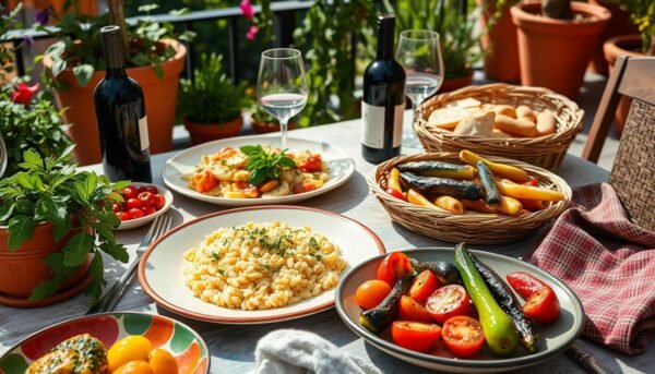 Italian Mediterranean cuisine