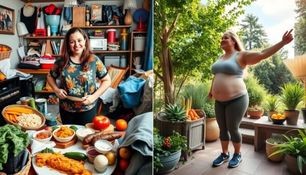 Leah's weight loss transformation