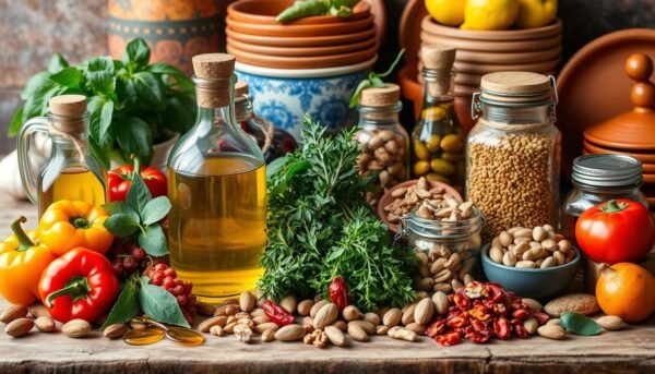 Mediterranean Pantry Ingredients