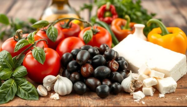 Mediterranean diet ingredients