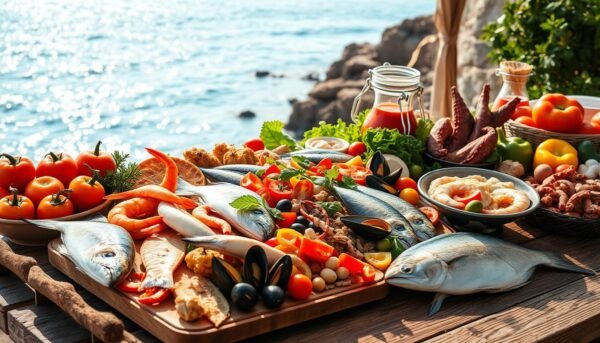 Mediterranean fish and seafood