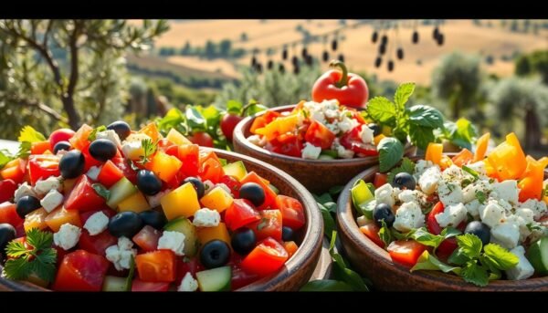 Mediterranean salads