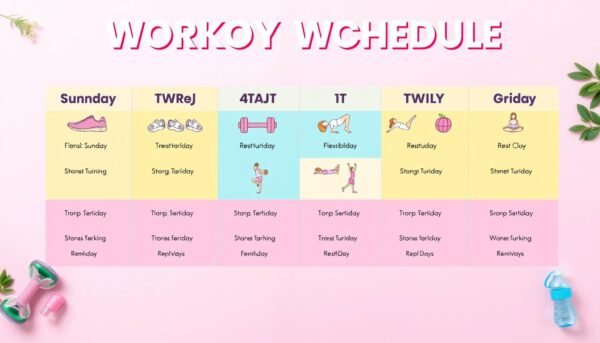 Optimal Workout Schedule