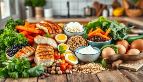 Protein-rich foods for losing belly fat