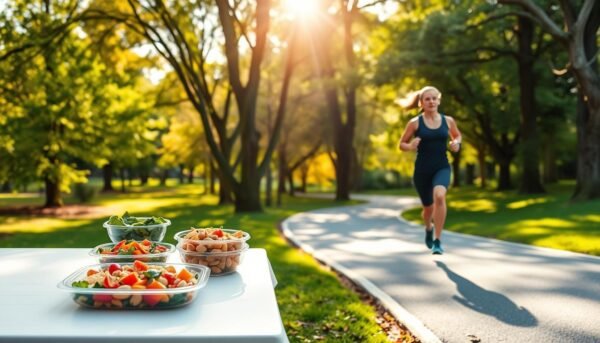Running meal timing