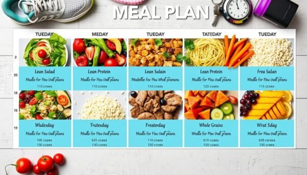 Sample Weekly Meal Plan for Runner's Weight Loss