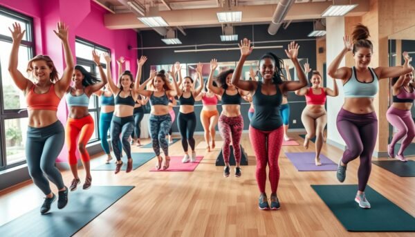 Women Exercising for Weight Loss