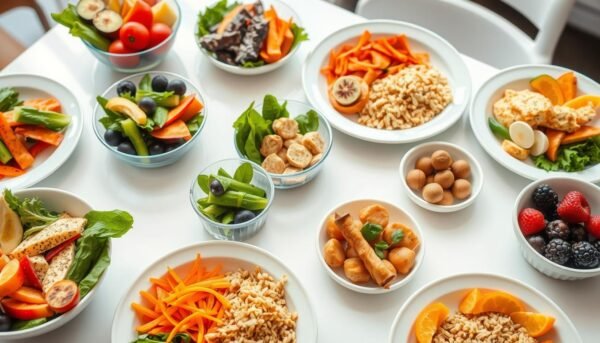 female meal plan portion control