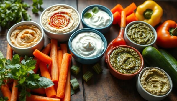 healthy spreads and condiments