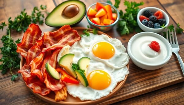 low-carb breakfast
