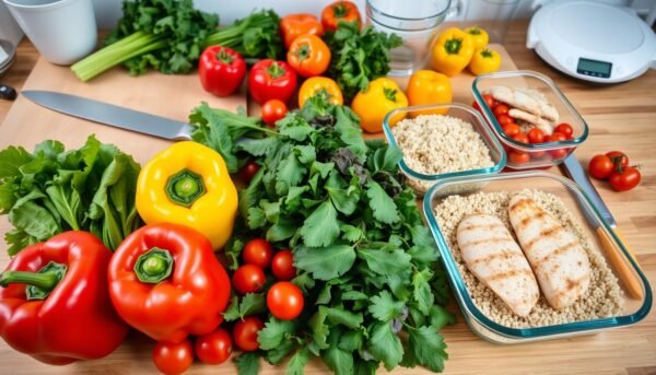 meal prep ingredients