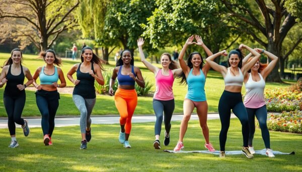 women's fitness exercise