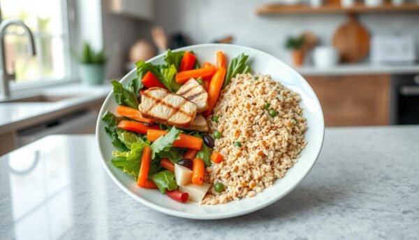 women's nutrition plate