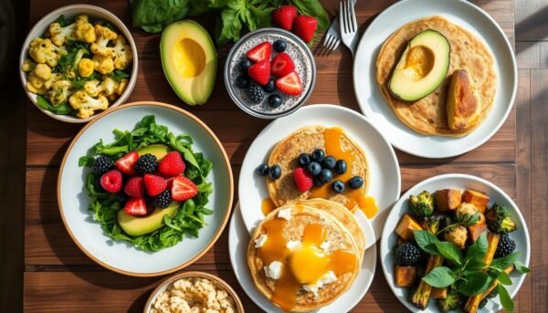 plant-based low-carb breakfast