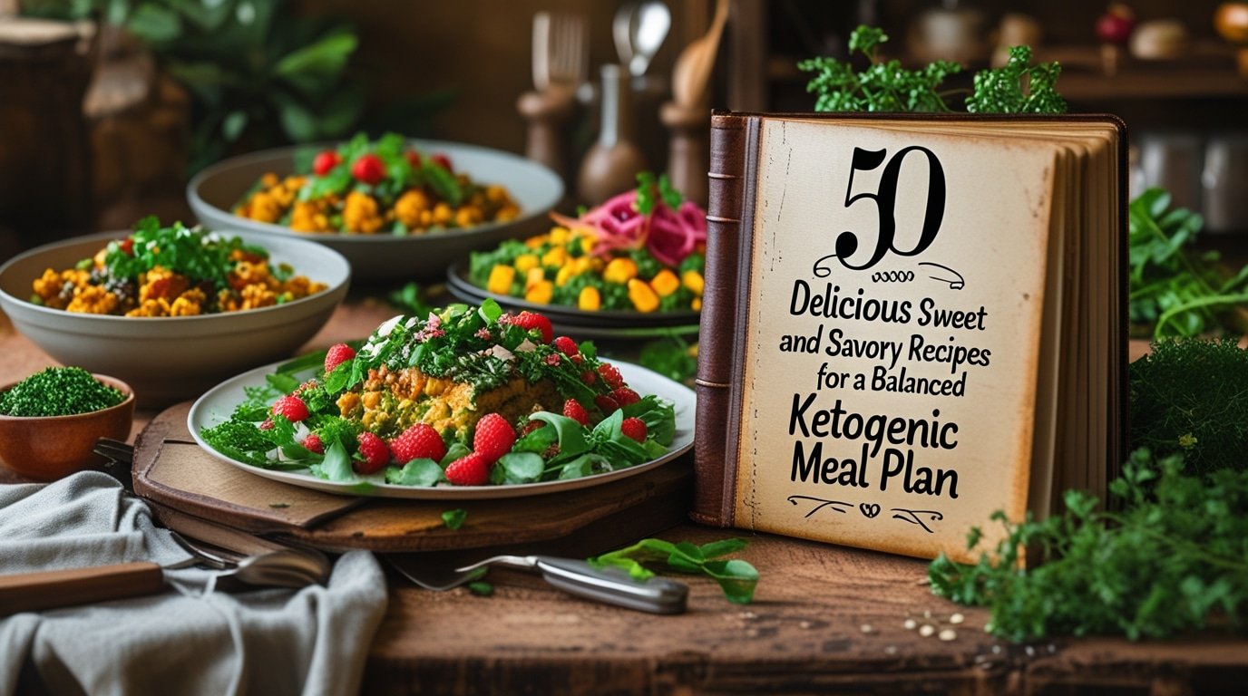 50 Delicious Sweet and Savory Recipes for a Balanced Ketogenic Meal Plan