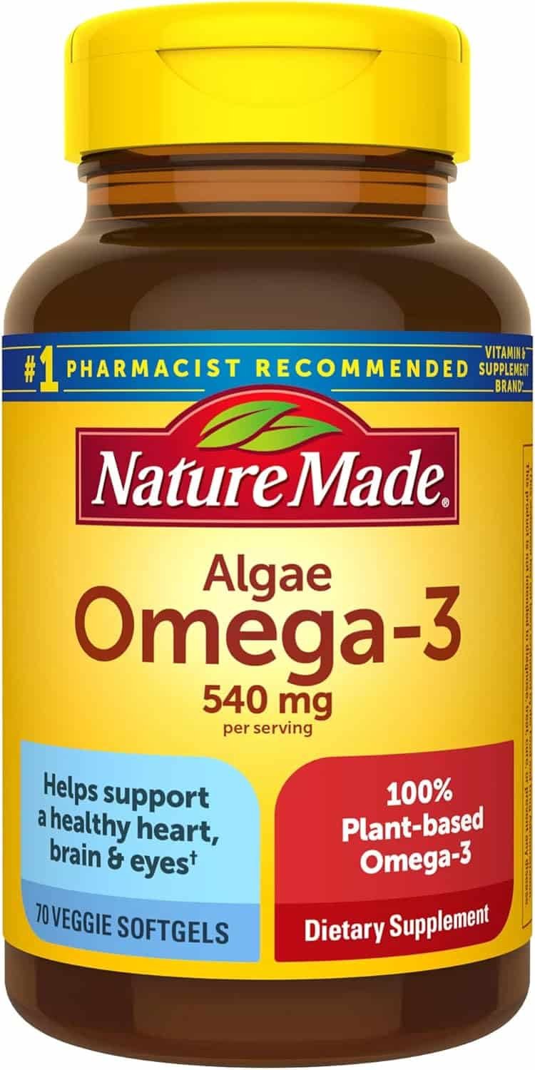 Revitalize Your Health: Nature Made Algae Oil Omega 3 Supplement Review