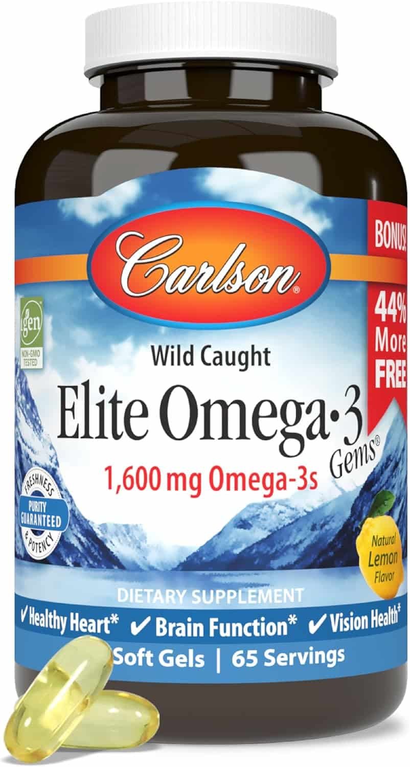 Unleash Omega Power: Carlson Elite Omega-3 Gems Review & Benefits
