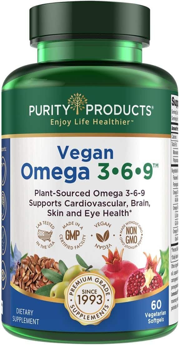 Unlock Optimal Health: Review of Purity Products Omega 3-6-9 Vegan Formula