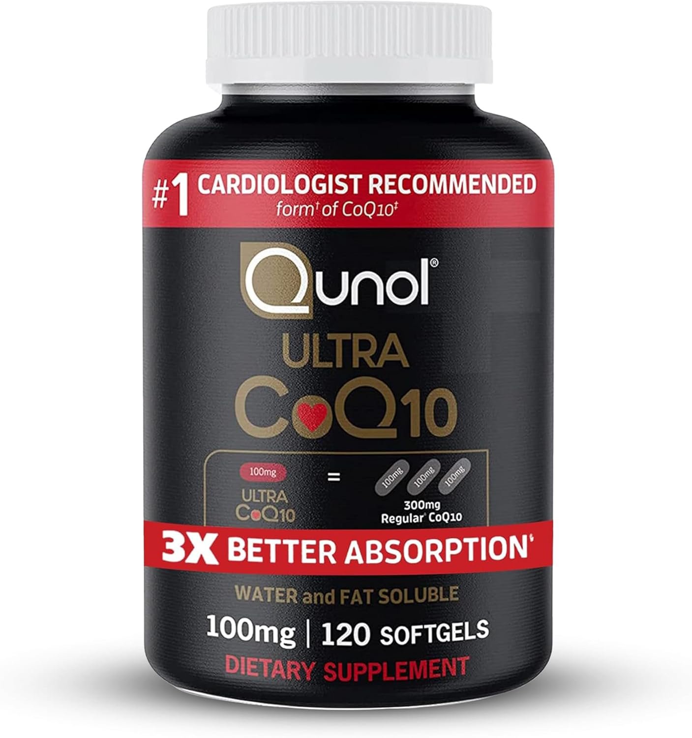 Revitalize Your Health: Discover Qunol CoQ10 100mg for Heart and Energy!