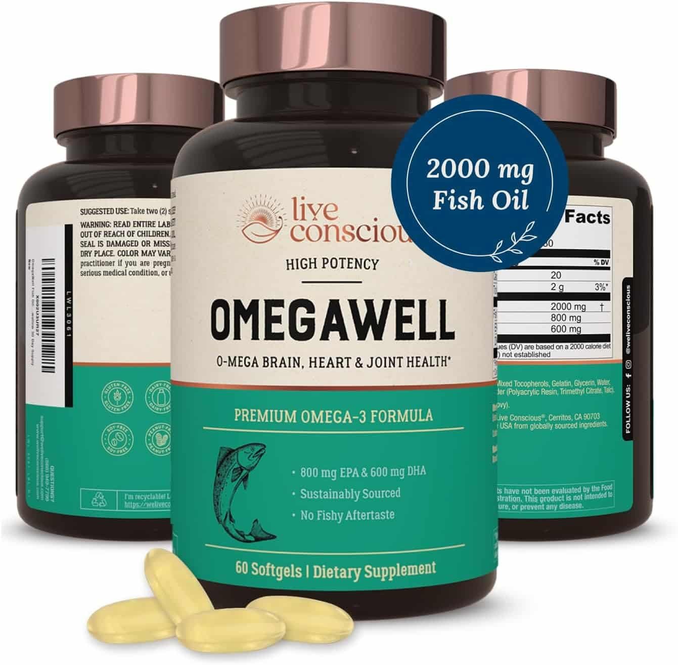 Unlock Heart & Mind Health: OmegaWell Omega 3 Fish Oil Reviewed!