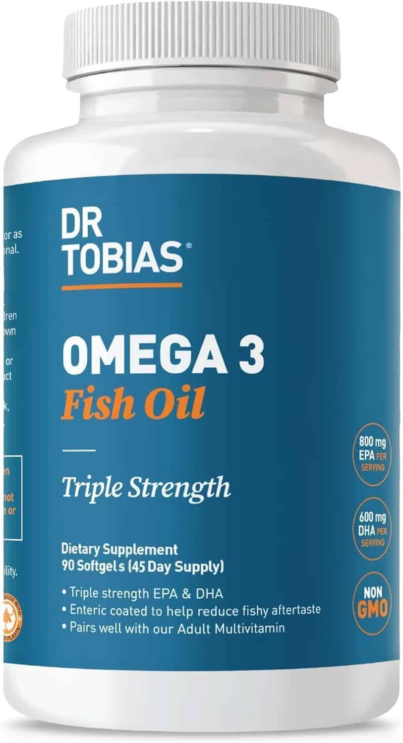 Unlock Vitality: Review of Dr. Tobias Omega 3 Fish Oil for Heart & Brain Health