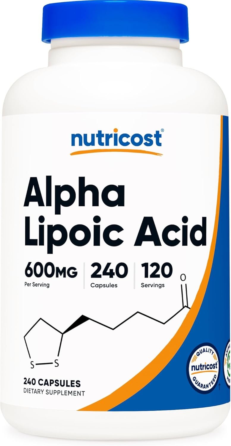 Unlock Your Health: Nutricost Alpha Lipoic Acid 600mg Review