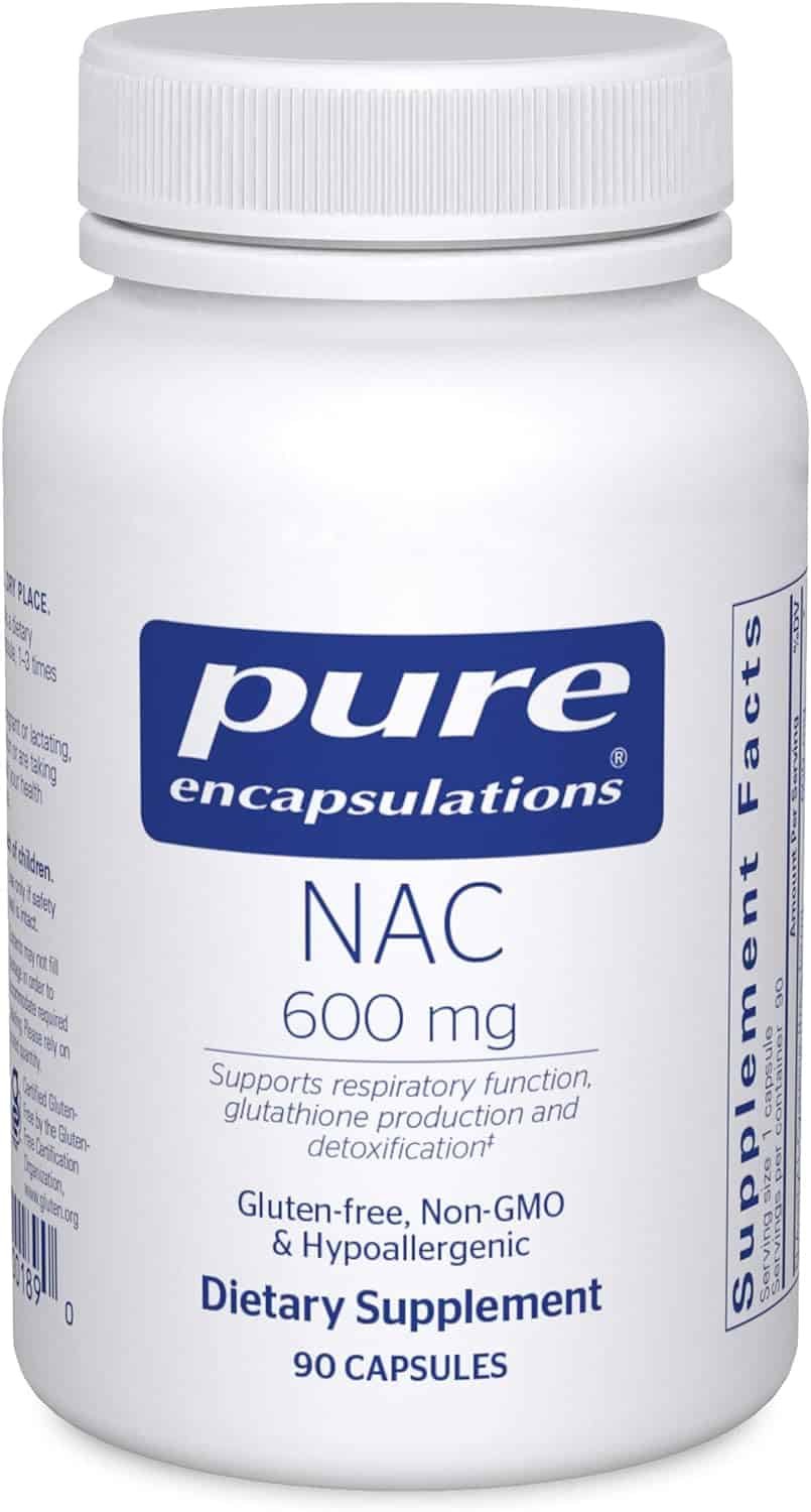 Boost Your Health: Pure Encapsulations NAC 600 mg Review for Immunity and Lung Support