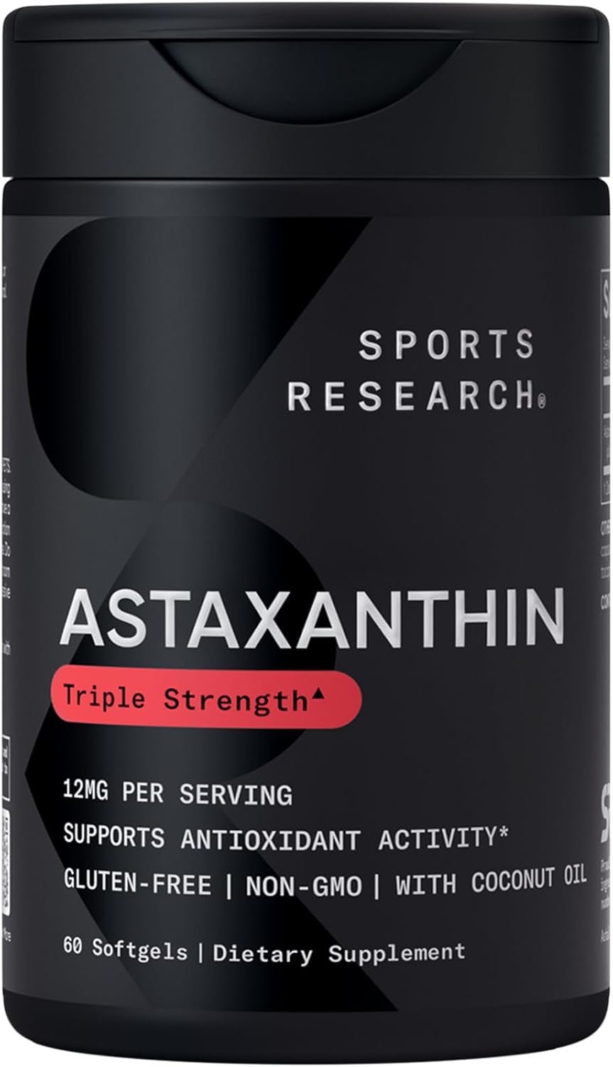 Boost Your Health: Sports Research Triple Strength Astaxanthin Review
