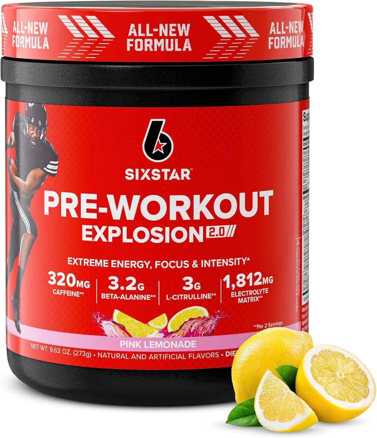 Unleash Your Workout: Six Star Pre-Workout Powder Review – Pink Lemonade Flavor!