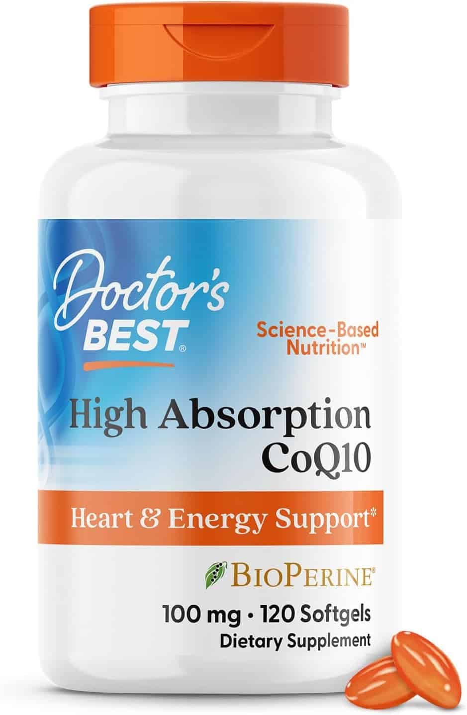Unlock Better Heart Health: Doctor’s Best High Absorption CoQ10 Review