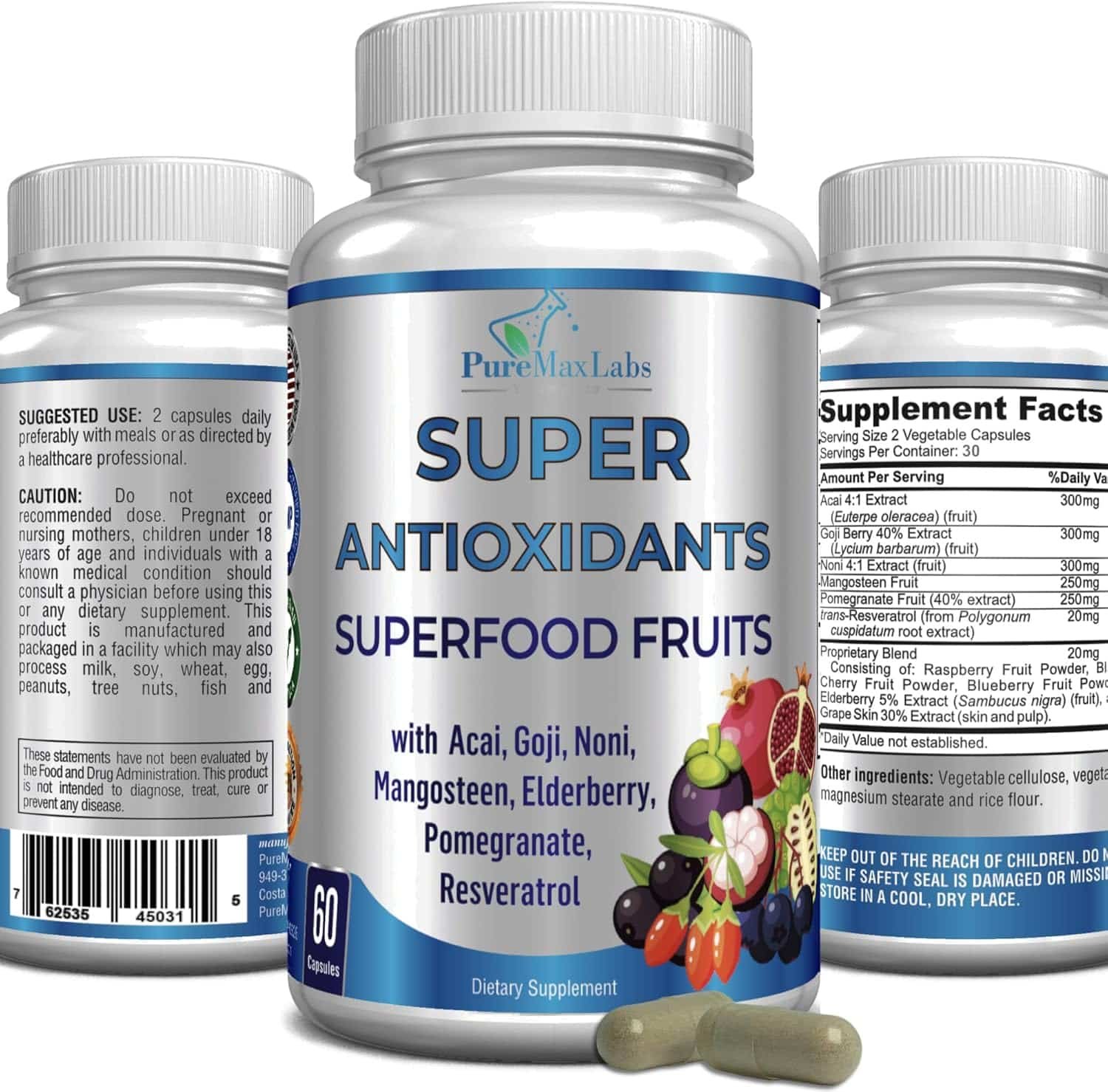 Unlock Vibrant Health with Super Antioxidant Fruit Superfood Complex: A Review