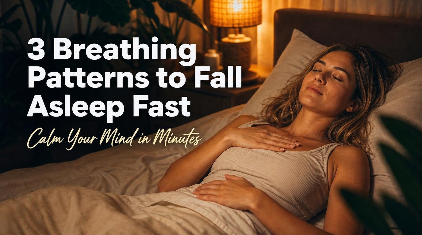 3 Breathing Patterns That Make You Fall Asleep Fast