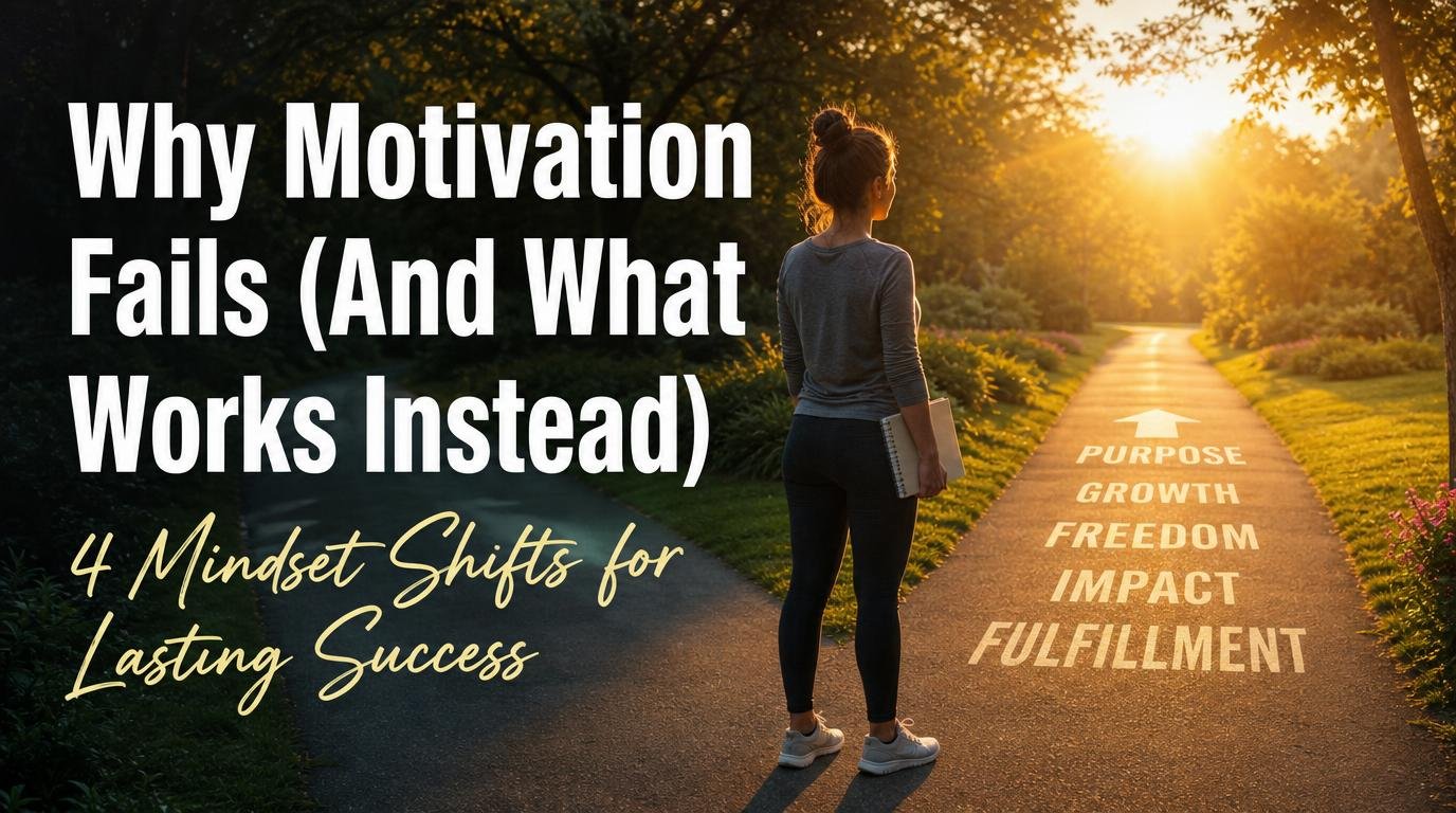 4 Reasons Motivation Fails—And What To Use Instead