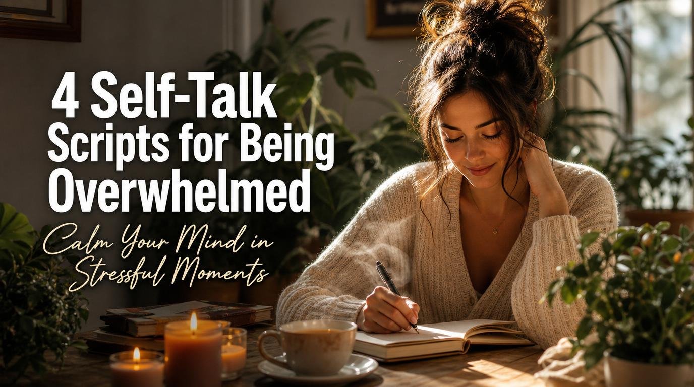 4 Self-Talk Scripts For Overwhelm