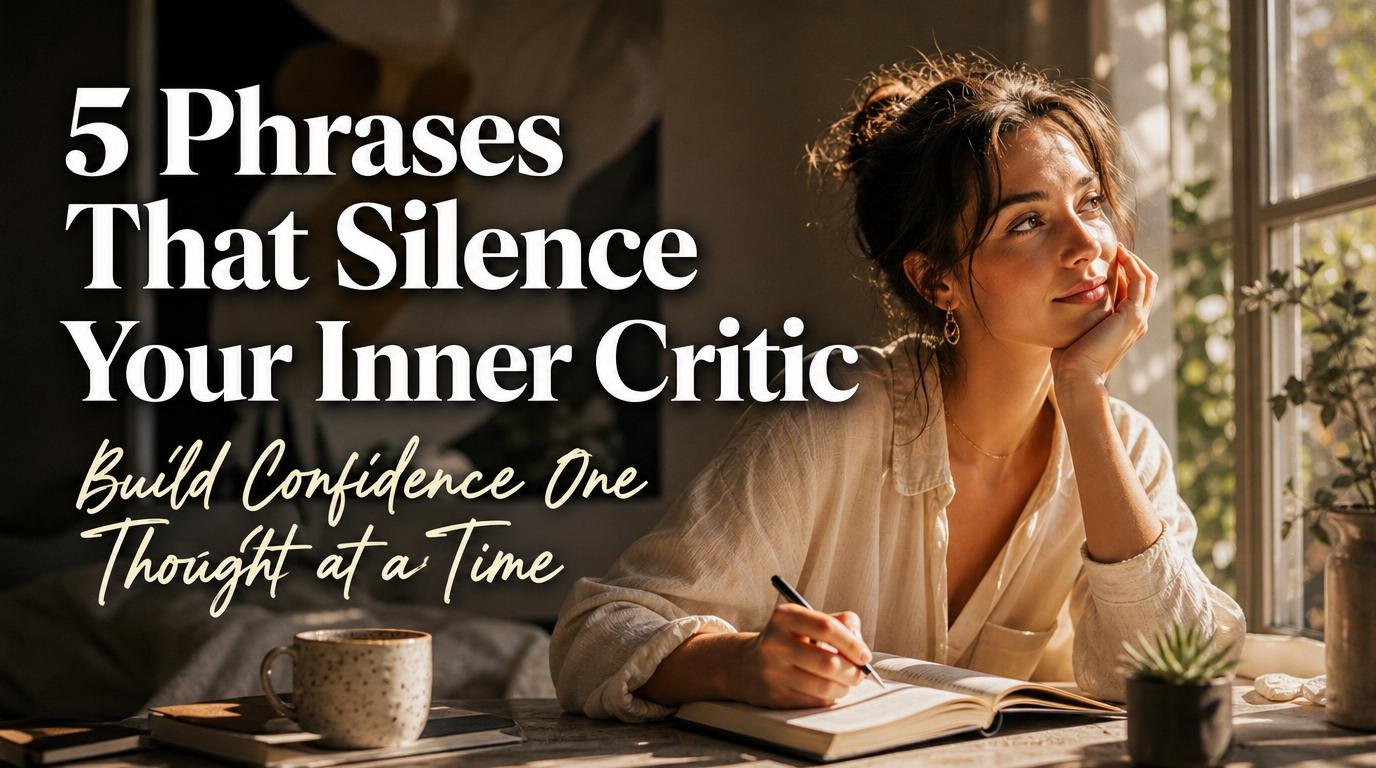 5 Phrases That Shut Down Your Inner Critic